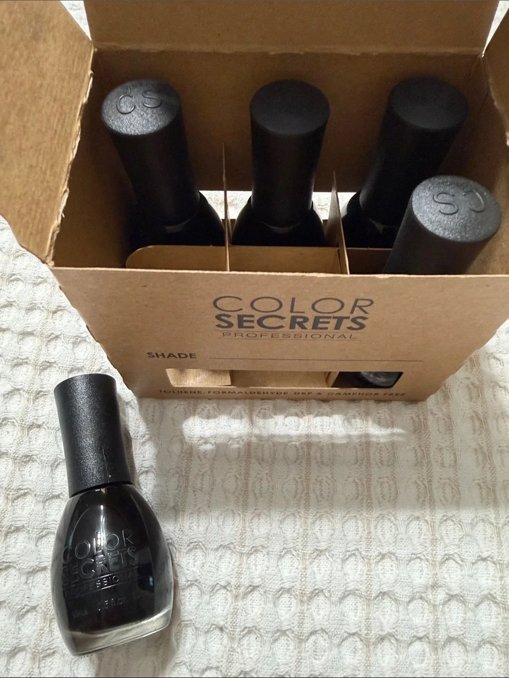 Color Secrets Professional Yellow Nail Polish